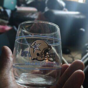 Vintage Dallas cowboys tumbler glass